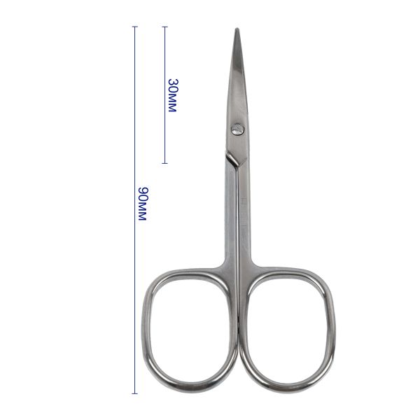 Ножницы универсальные маникюрные 9 см, Micron, VIT-65 (G-801)