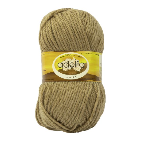 Пряжа Adelia Rada / уп.10 мот. по 100г, 80м, 037 бежевый