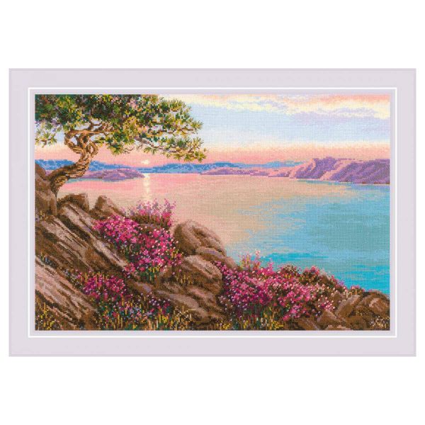 Набор для вышивания нитками Риолис, Байкал 60х40 см, 903135