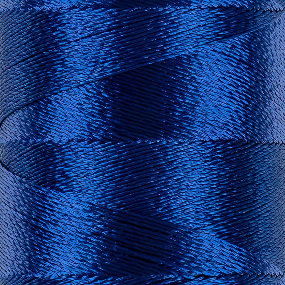 Нитки вышивальные Gamma V75/2, 10х400 ярдов, 365 м, 19-4057 синий