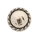 Пуговицы на ножке 28L=18 мм, металл, Gold (золотой), 10 шт, MP01