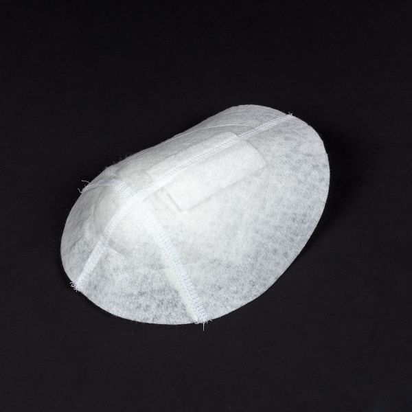 Плечевые накладки (подплечники) сложные реглан 160х200х15 мм, 10 пар Россия, белые, Р-8/1