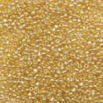 Бисер Astra&Craft 11/0 (2.1 мм), 200 г (10х20 г), цв. 102-О тем. золотой/прозрачный, глянцевый