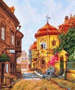 Набор для вышивания нитками Палитра, Дыхание старины, по мотивам картины Георга Янни 21х27 см