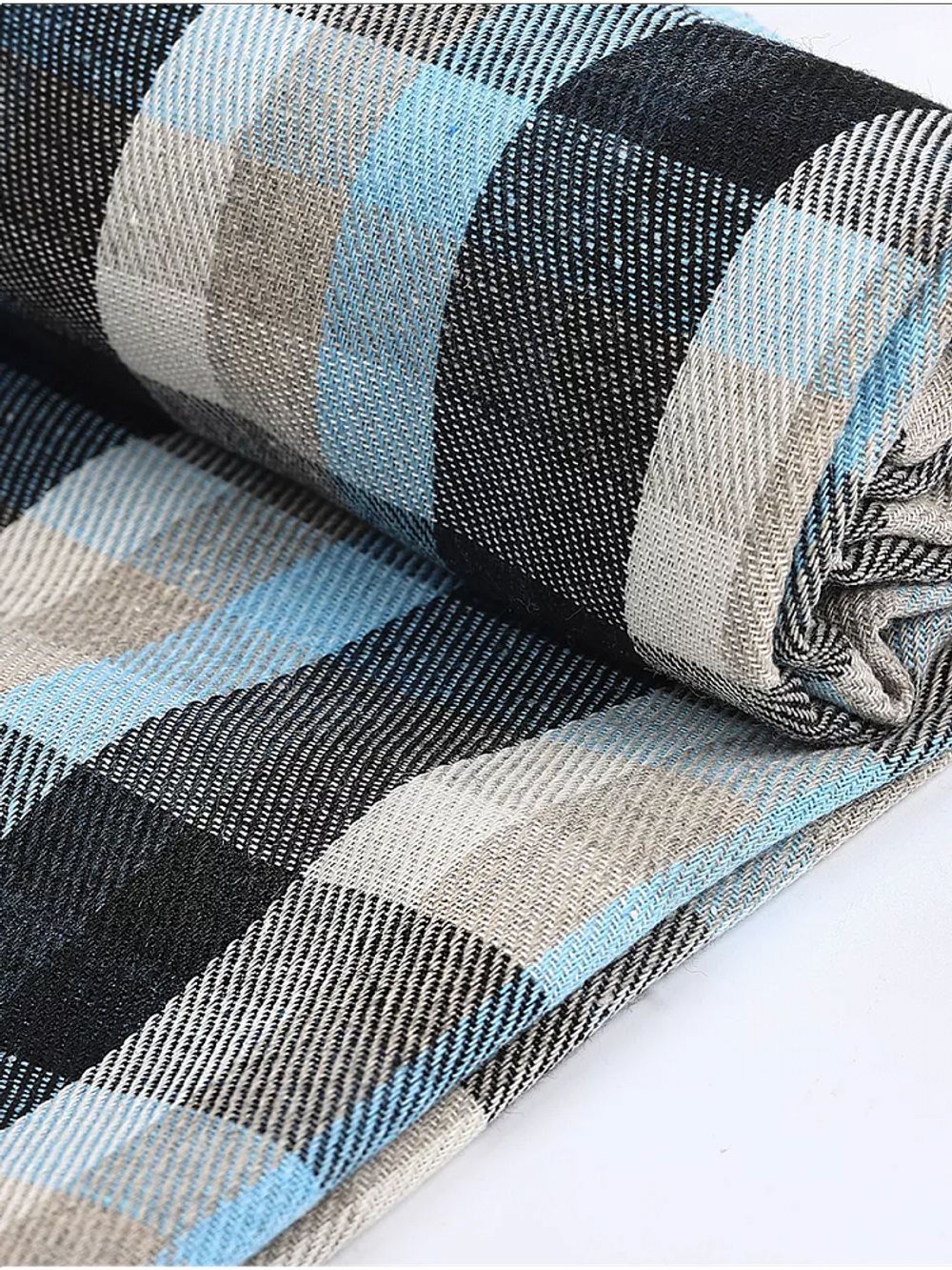 Фланель рубашечная 150 г/м², 150 см / 2 метра, TBY.Fl.T303.10.2, цв.10 голубой