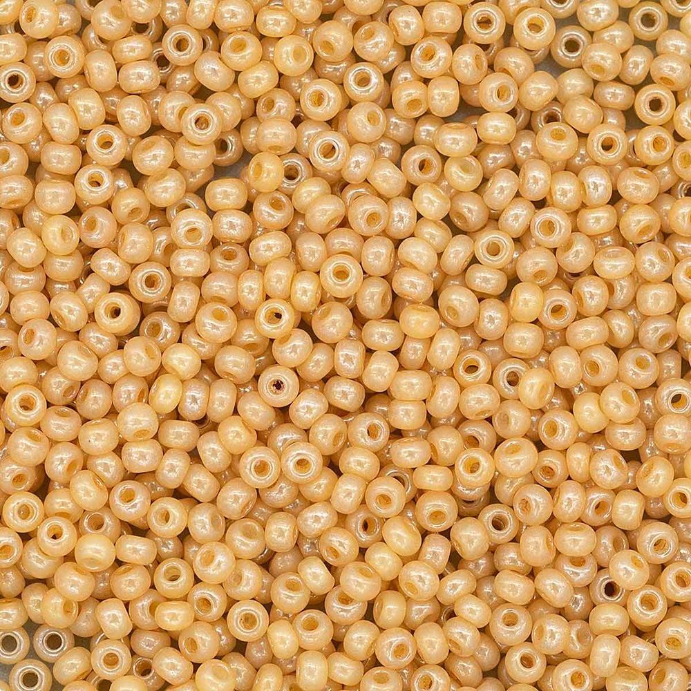 Бисер Preciosa 10/0 (2.3 мм), 100 г (5х20 г), жемчужный, цв. 47115