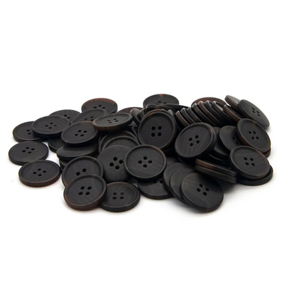 Пуговицы 4 прокола 40L (col.04 (т. коричневый)), 72 шт