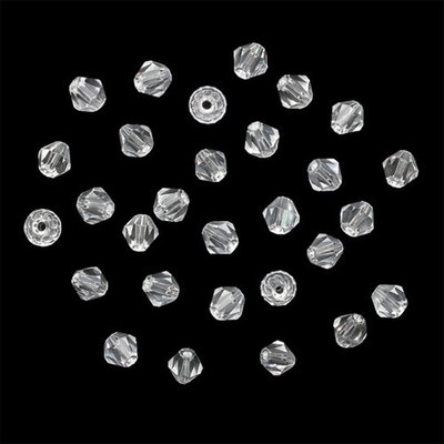Бусины стекло 6х6 мм, 30 шт, Astra&Craft, 802