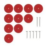 Набор креплений для суставов мишек Тедди фибра ⌀40 мм, 5 шт, NCF-40, HobbyBe NCF-40