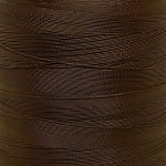 Нитки филаментные 420D/3, 1500 м, 100% п/э, Астра, 8108 т-коричневый