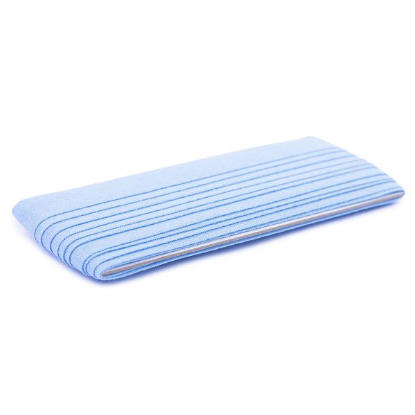 Косая бейка хлопковая 15 мм / 5 шт по 5.4 метра, №042 голубой, Gamma GK-15C