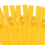 Молния трактор Arta Т6 (6 мм) 1 зам., разъем., 50 см, цв. 162 мимоза, уп.5 шт