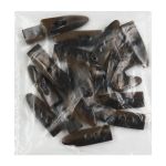 Пуговицы 2 прокола (3.02-1344-46) (т.коричневый мрамор), Б28, 20 шт