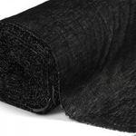 Дублерин трикотажный 80 г/м², 150 см / 100 метров, 132 TD/BK черный, IdealTex