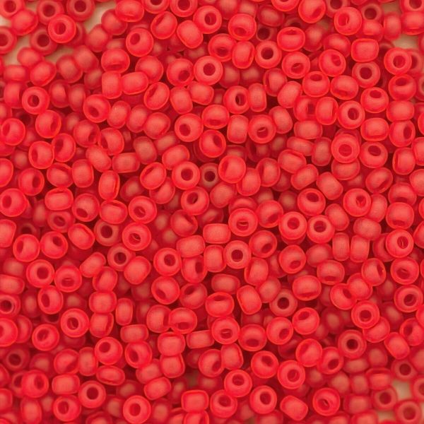 Бисер Preciosa прозрачный матовый 10/0 (90070), круг. отв., 500г (Ч)