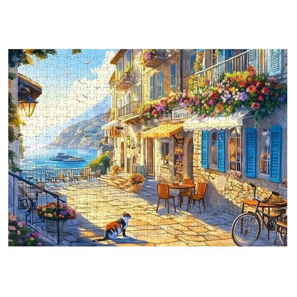 Пазл. Премиальная коллекция 1000 элементов, TOP-PZL-1000/01 Набережная, полдень, Фрея