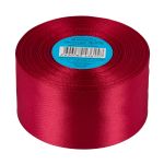 Лента атласная 1-сторонняя 50.0 мм / 33±2 метра, 076 св.вишневый, Gamma