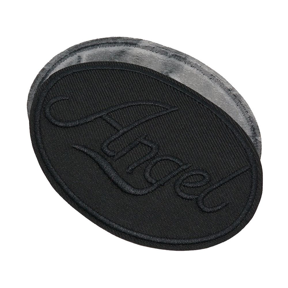 Термоаппликация круг ANGEL black 93х67мм (Black (черный)), 2 шт, LA559