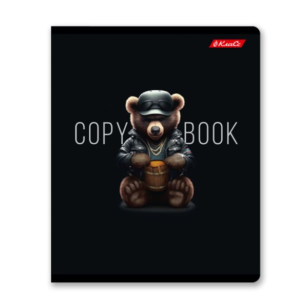 Тетрадь ученическая общая, софт-тач ламинация, A5+ 48 л. на скобе 65 г/м², белизна 100%, 10 шт, клетка в термоусадочной пленке, 000739 Мистер Х, Светоч 48ТЕТк-006