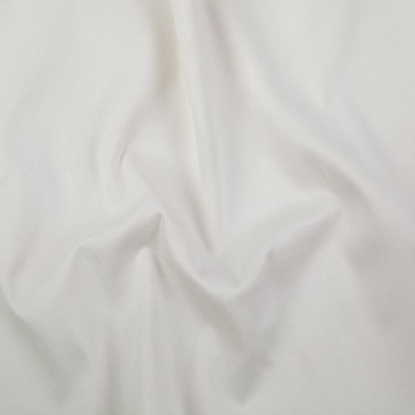 Замша искусственная Woven Suede 175 г/м², 147±2 см / 5 метров, 11-0601 white (белый), Peppy Woven Suede