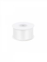 Лента атласная 1-сторонняя 38.0 мм / 22.5±1 метра, 3001 кипенно-белый, Magic4Hobby