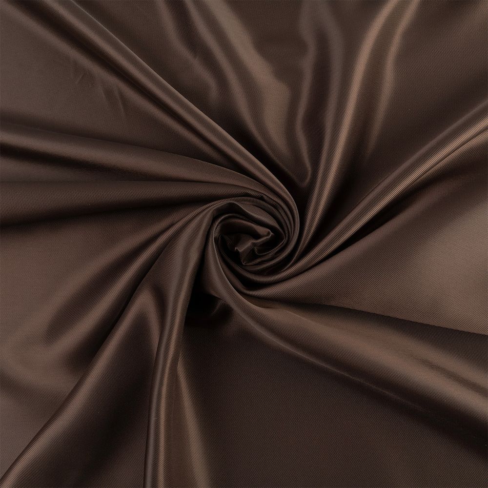 Ткань подкладочная Poly Twill 101±2 г/м², 200х145±2 см, 27 коричневый, Gamma LPTN