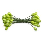 Тычинки для искусственных цветов 0,5х6см, вес 10гр. (4 салатовый), AR561