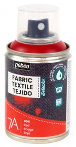 Краска для текстиля аэрозольная 7А Spray 100 мл, красный 805404, Pebeo