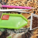 Алмазная (кристальная) мозаика Cristyle, Леопард, 30х40 см