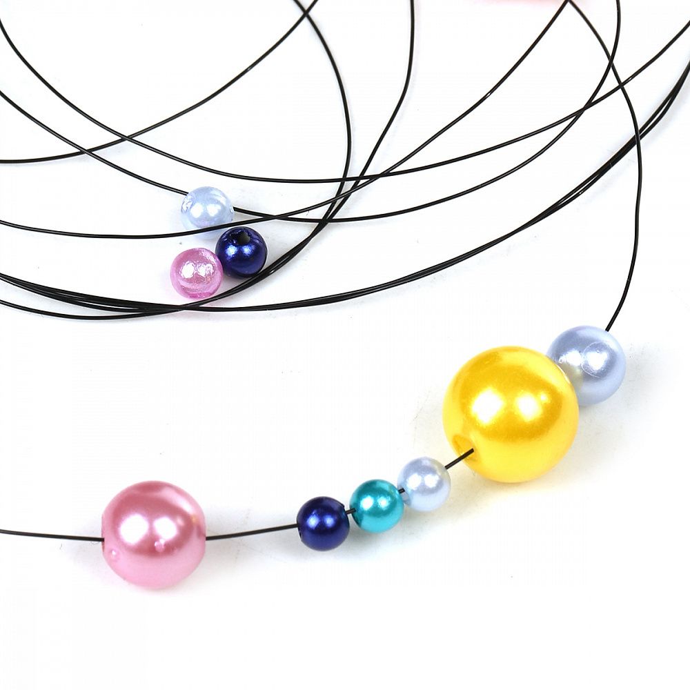 Леска для бисера ⌀0.3 цв.черный 25 шт по 100м