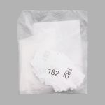 Этикетка-размерник, белый, 10х20 мм, упак./100 шт. (182)