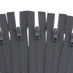 Молния трактор Arta Т6 (6 мм) 1 зам., разъем., 50 см, цв. 123 графит, уп.5 шт