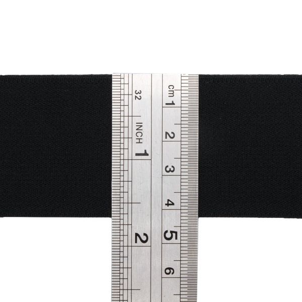 Резинка поясная 40.0 мм / 25 метров, черный
