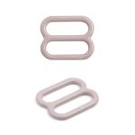 Рамки-регуляторы для бюстгальтера металл 10.0 мм, 20 шт, C154 светло-серый, ГВ1008