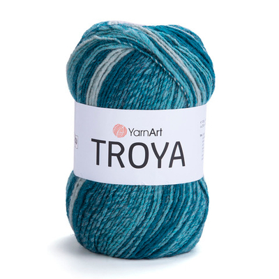 Пряжа YarnArt (ЯрнАрт) Troya / уп.5 мот. по 100 г, 250 м, 2104 секционный