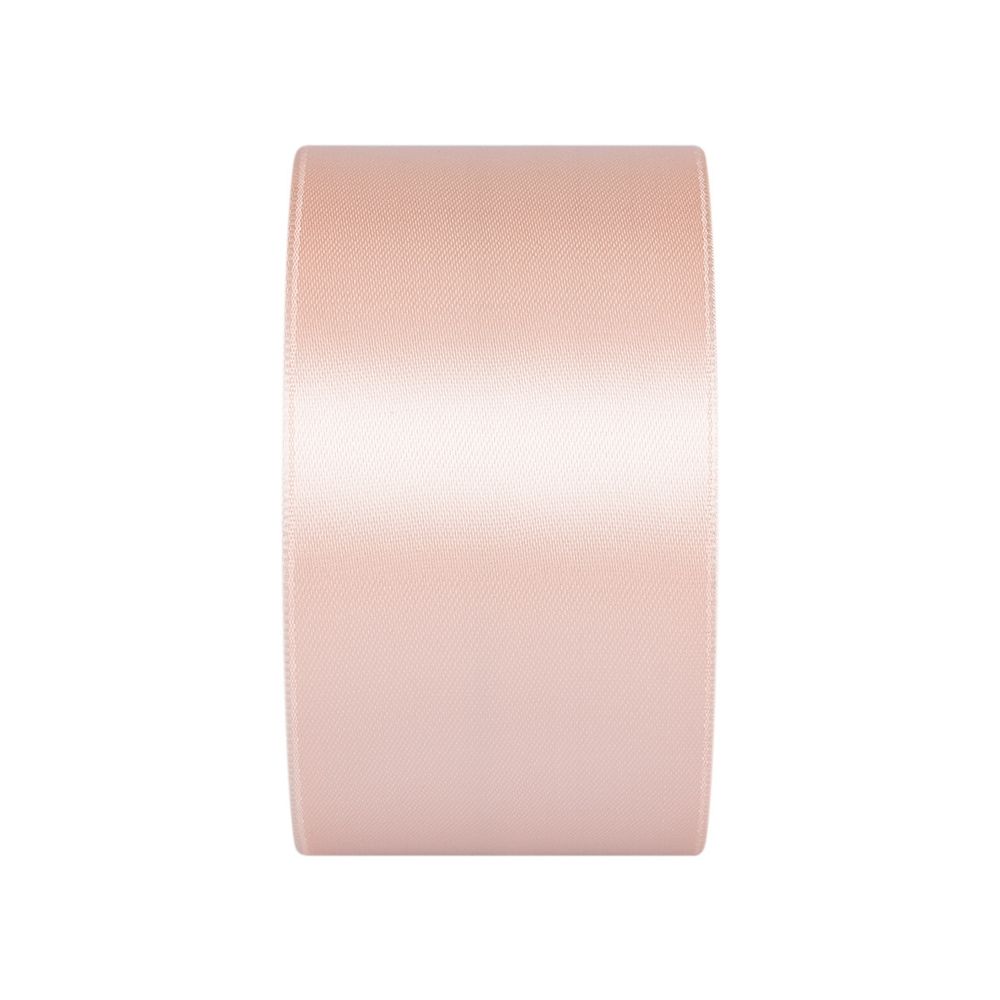 Лента атласная 1-сторонняя 50.0 мм / 33±2 метра, 004 бл.розовый, Gamma