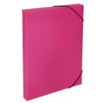 Короб архивный пластиковый 30 мм, 1 шт, Prisma neon A4 эффект 3D, розовый, Expert Complete ЕС240400013