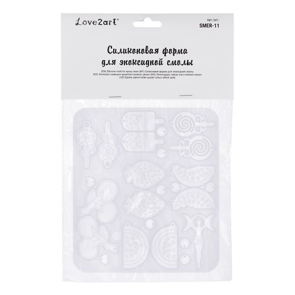 Силиконовая форма для эпоксидной смолы, 01, Love2art SMER-11