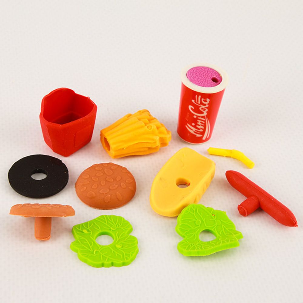 Набор ластиков 4 штук ассорти, DV-12465