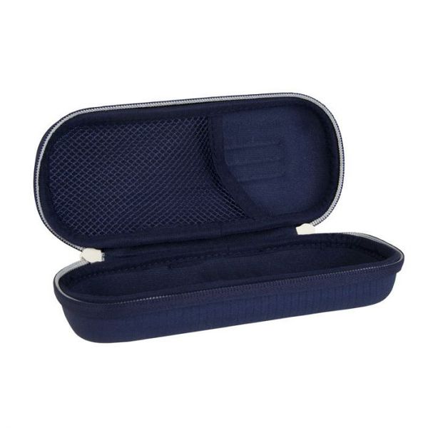 Пенал овальный полужесткий на молнии 1 отделение 20*9*6,7 см, 081145SNCB, Milan 081145SNCB