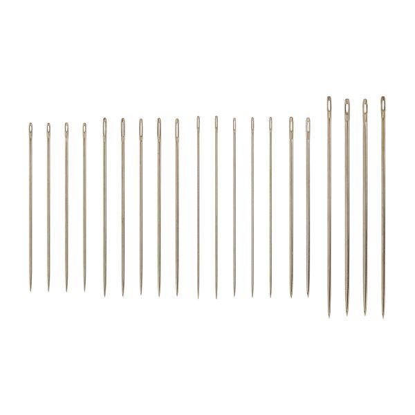 Иглы ручные набор для ручного шитья №5, 20 шт, Gamma NIR-39