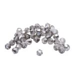 Бусины стекло 4х4 мм, 40 шт., Astra&Craft, 851 серый, Z-439
