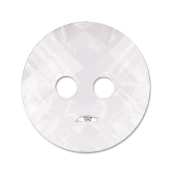 Пуговицы 2 прокола блузочные 12 мм, 36 шт, 01 прозрачный, Blitz DRN 0010