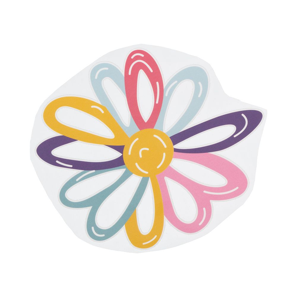 Термотрансфер, 1 шт, М-029 цветок 12.5х14 см, Gamma M №01