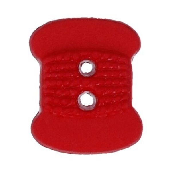 Пуговицы детские 11 мм, 36 шт, №D820 красный, Gamma AY 9916