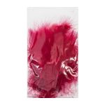 Перья декоративные 5-10см, 25 шт, бордо