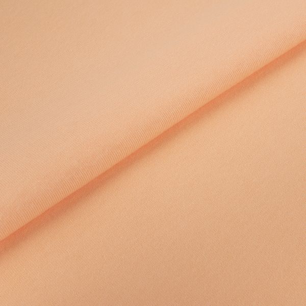 Трикотаж кукольный отрез 500х165 см, 225 г/м², 4 св.персиковый, Peppy DTF-01