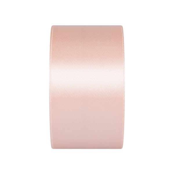 Лента атласная 1-сторонняя 50.0 мм / 33±2 метра, 004 бл.розовый, Gamma