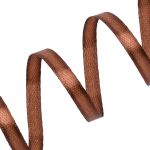 Лента атласная 1-сторонняя 6.0 мм / 22.86±1 метров, Л, C120/23 коричневый, Globus