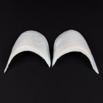 Плечевые накладки (подплечники) сложные 155х285х20 мм, 10 пар Россия, белые, И-8 (н/б)